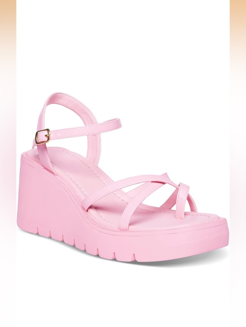 Pink Platform Sandals